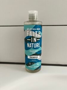 faith in nature fragrance free shampoo