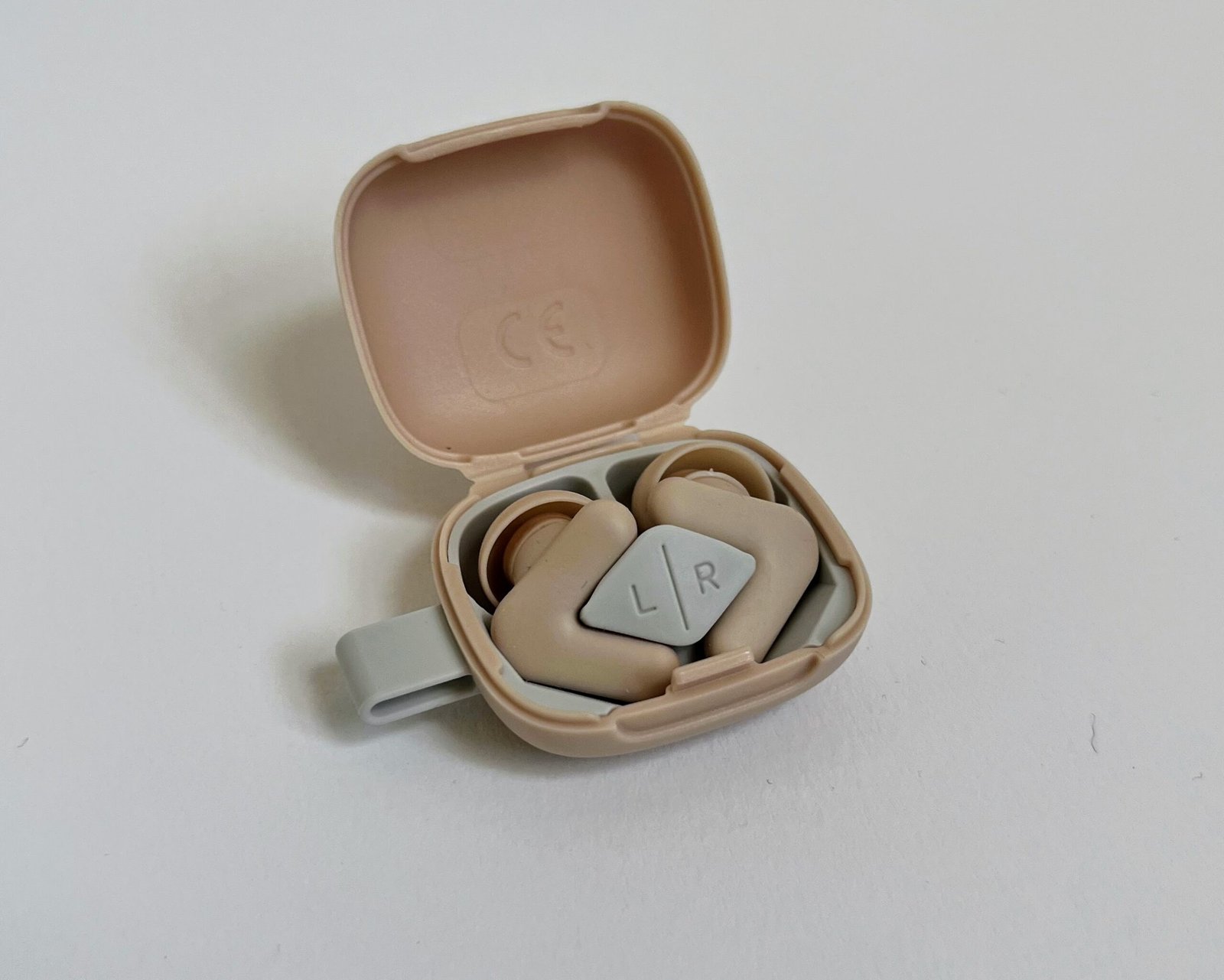 Alpine Silence earplugs worn