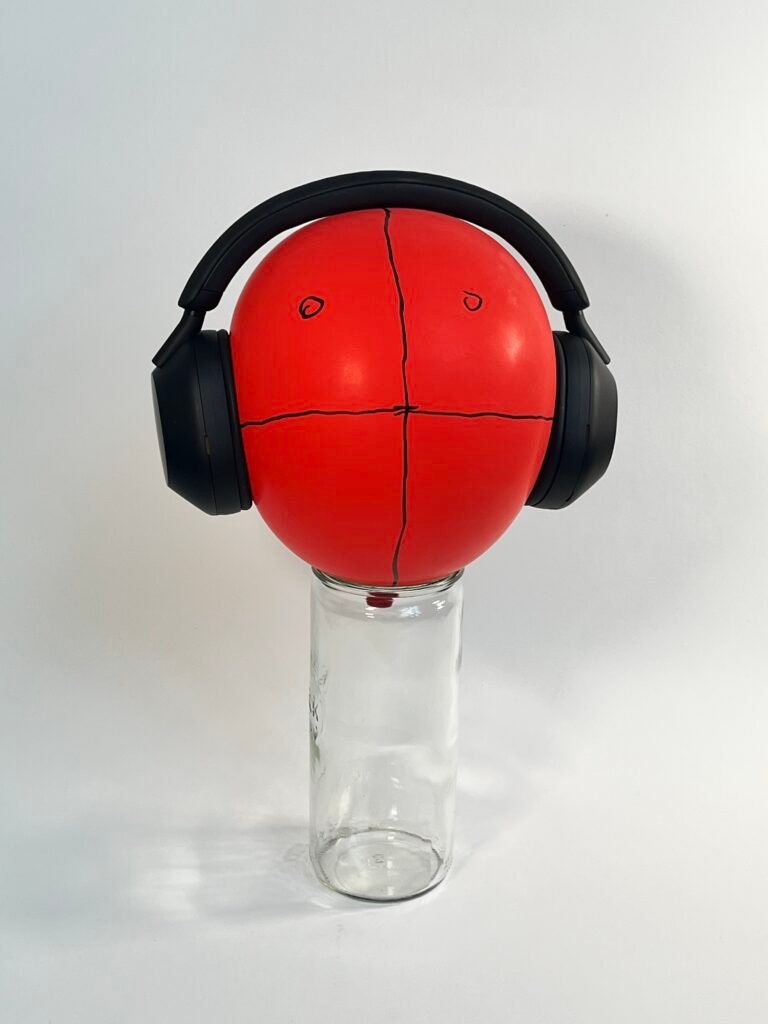 Sony XM5 ANC headphones BOST balloon test large